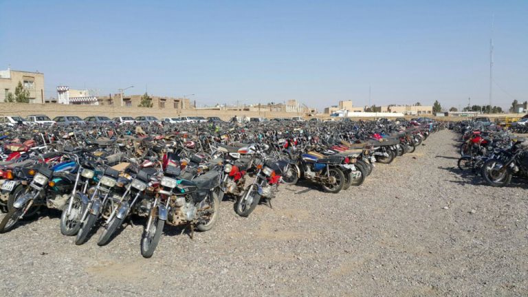 ترخیص موتور سیکلت از پارکینگ