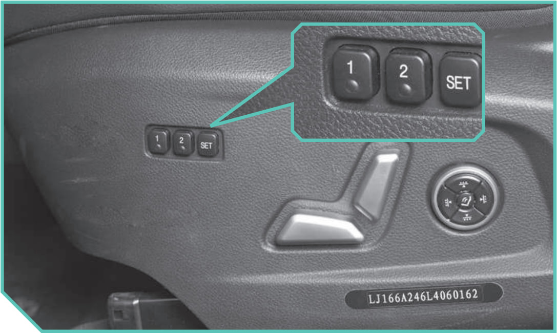 نحوه تنظیم مموری صندلی KMC K7