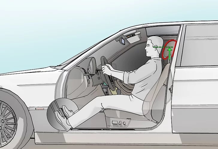 وضعیت درست شانه و گردن هنگام رانندگی