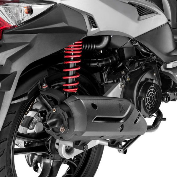 سیستم تعلیق عقب موتورسیکلت گلکسی SYM SR200