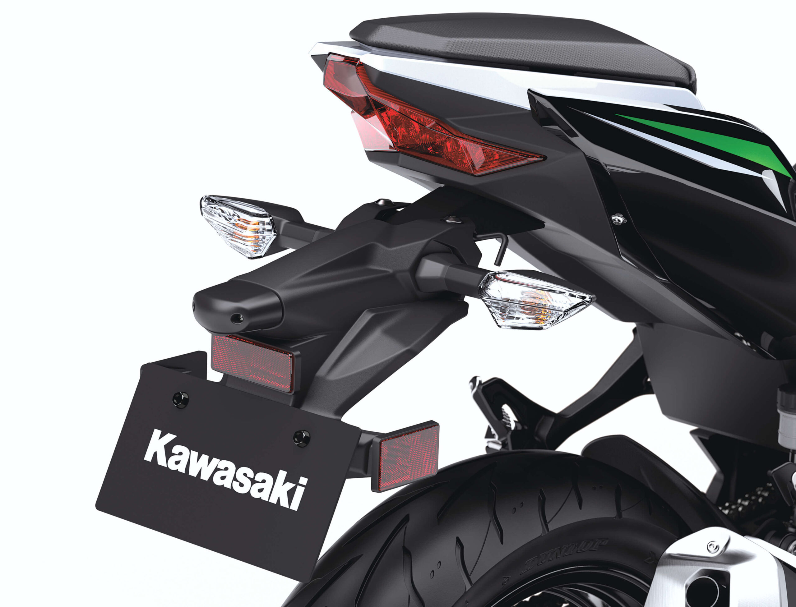نمای عقب کاوازاکی Z250