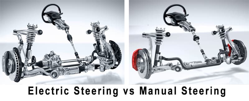 تفاوت فرمان برقی با هیدرولیک