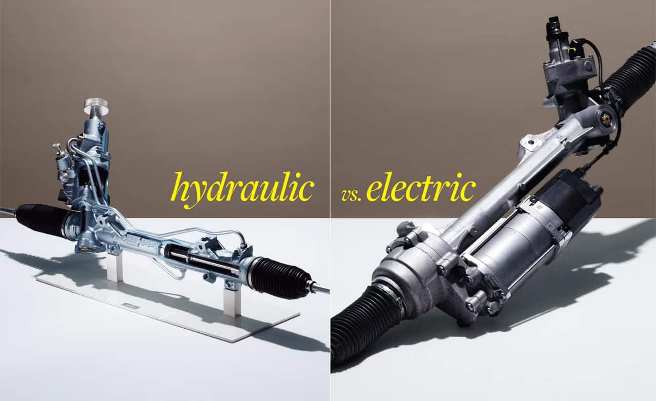 تفاوت فرمان برقی و هیدرولیک