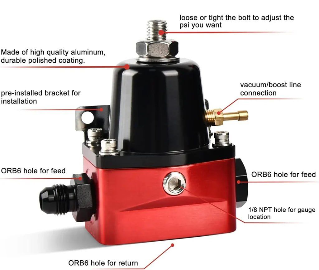 نحوه تنظیم رگلاتور فشار سوخت