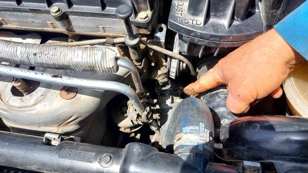 نشت مایع خنک‌کننده از هوزینگ