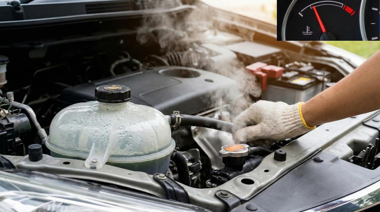 مشکل در خنککاری موتور در شرایط پرفشار